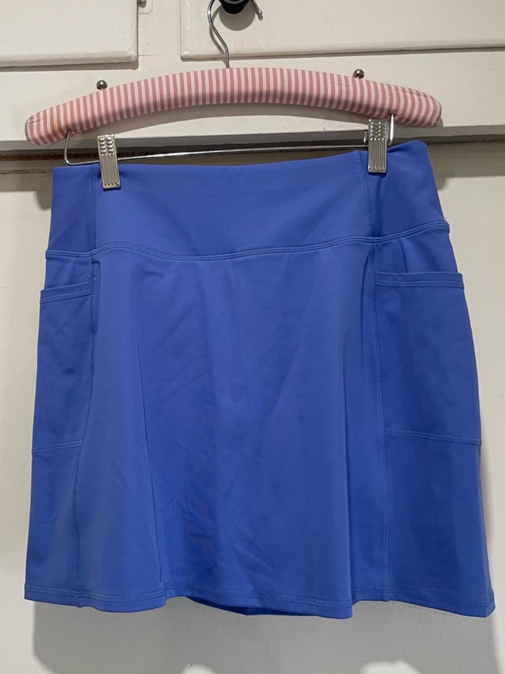 Skechers Electric Blue Athletic Mini Skirt
